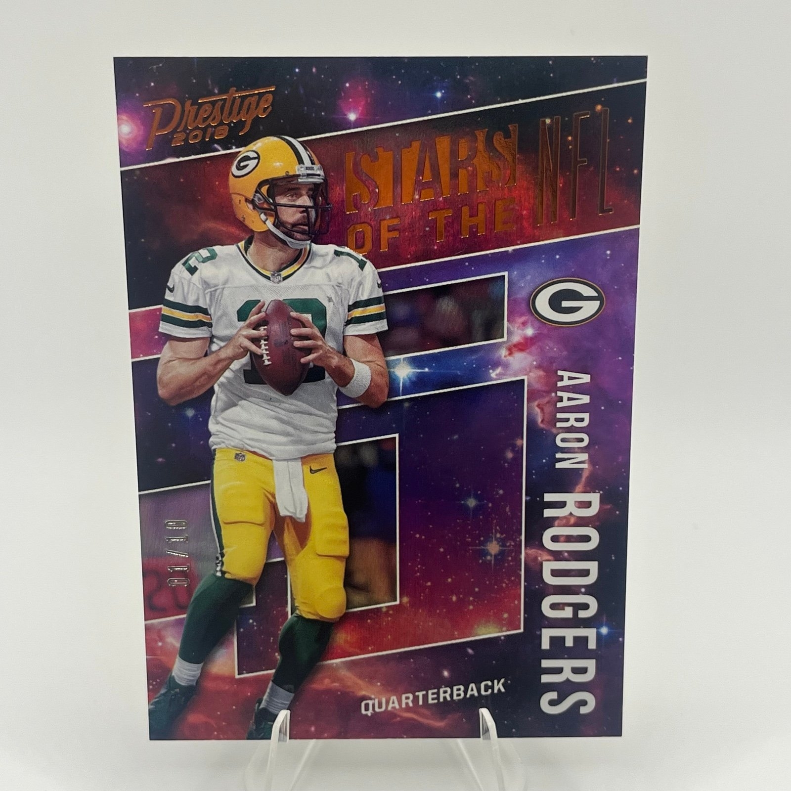 1 10 First Print 2018 Panini Prestige Stars Of The NFL ST AR Aaron Rodgers