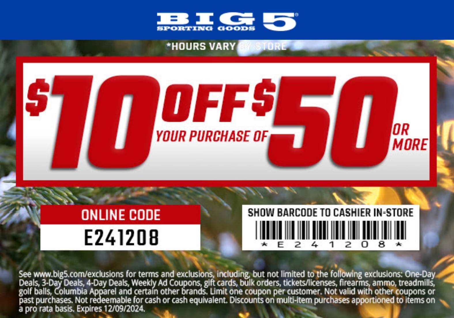 big 5 printable coupons