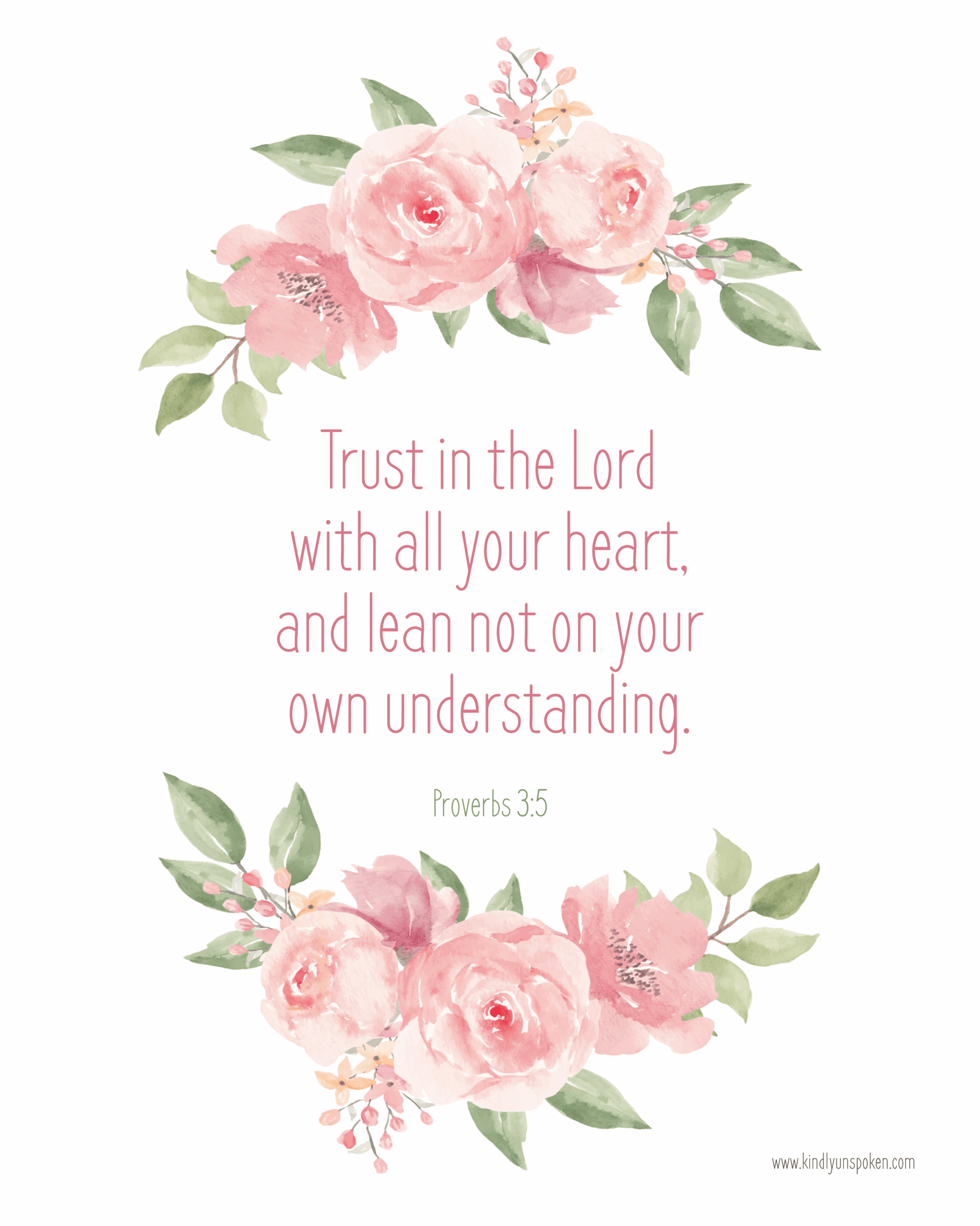 12 Encouraging Free Printable Bible Verses Kindly Unspoken