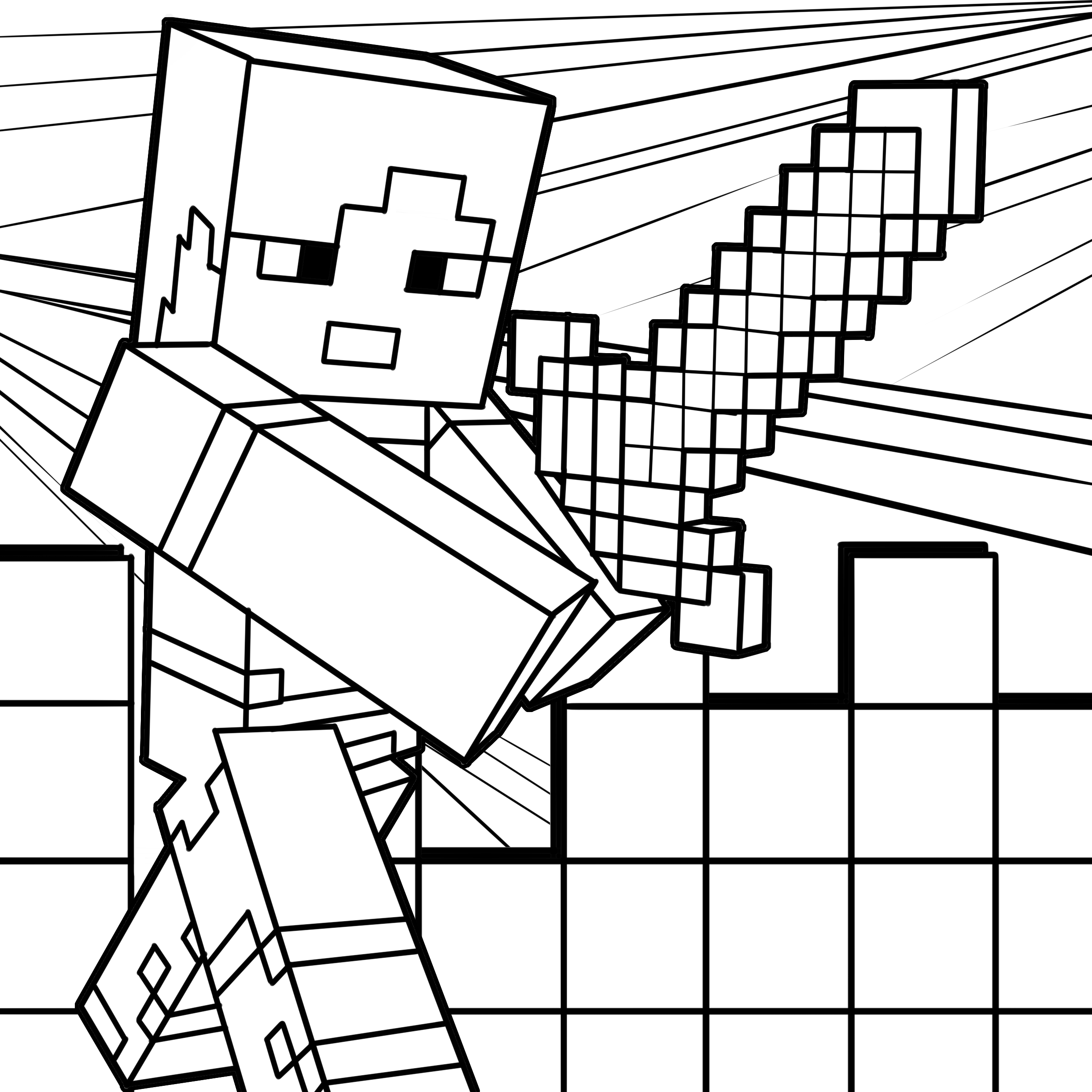 minecraft coloring pages printable