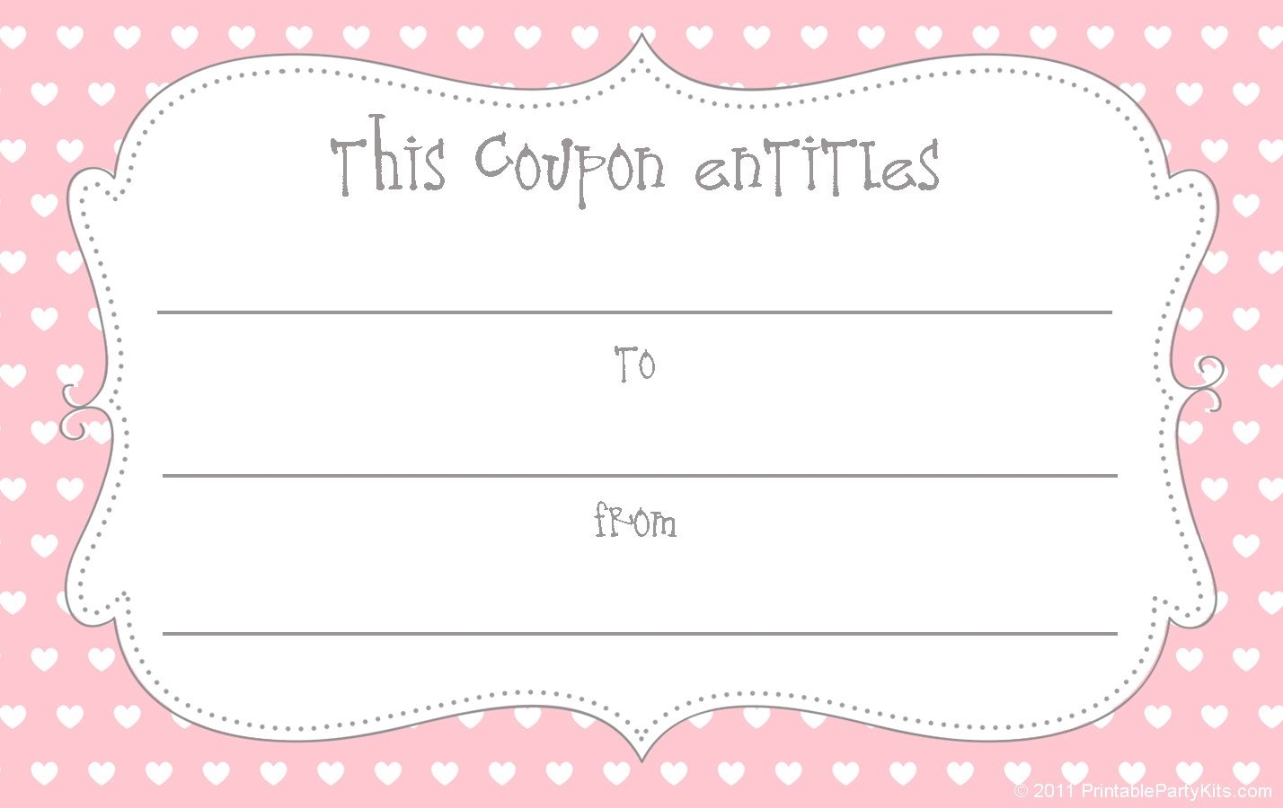 free printable blank coupons