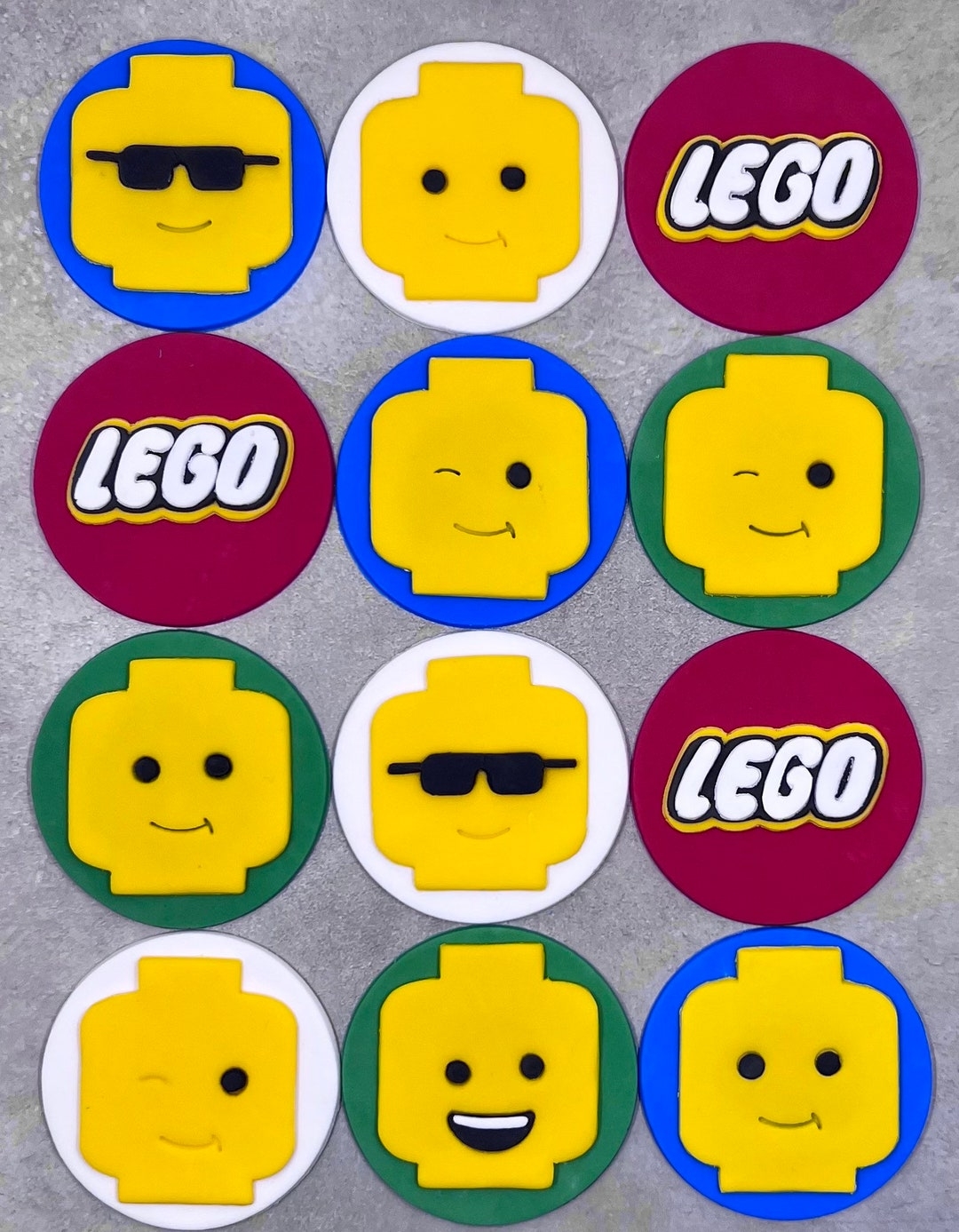 lego cupcake toppers printable