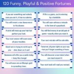 120 Funny Fortune Cookies Messages Digital Download Funny Fortune Cookies Messages Printable Fortune Messages Cute Funny And Uplifting Etsy