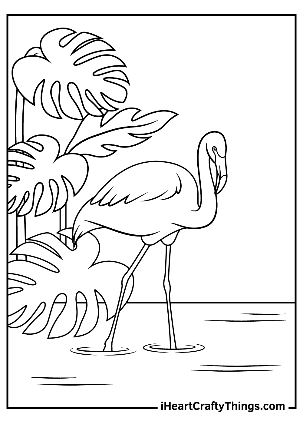 15 Flamingo Coloring Pages 100 Free Printables 