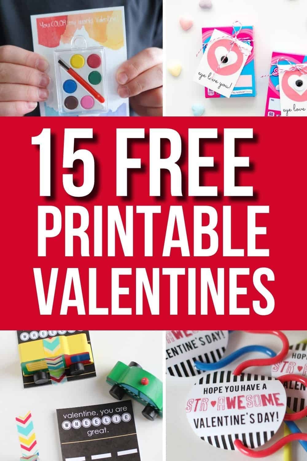 15 Free Printable Valentines Day Cards For Kids 2025 So Festive 