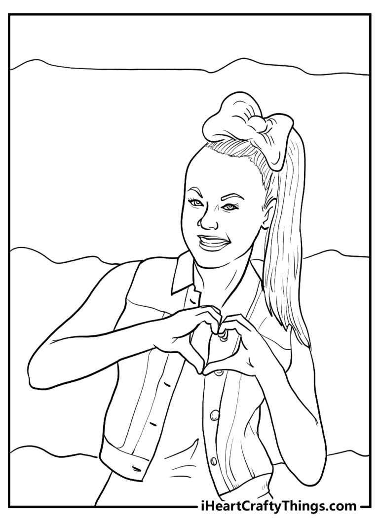 15 Jojo Siwa Coloring Pages 100 Free Printables 