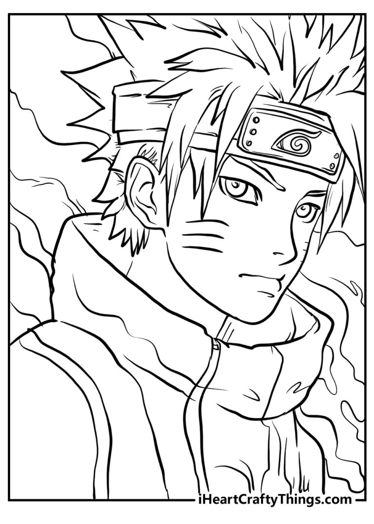 15 Naruto Coloring Pages To Print For Free
