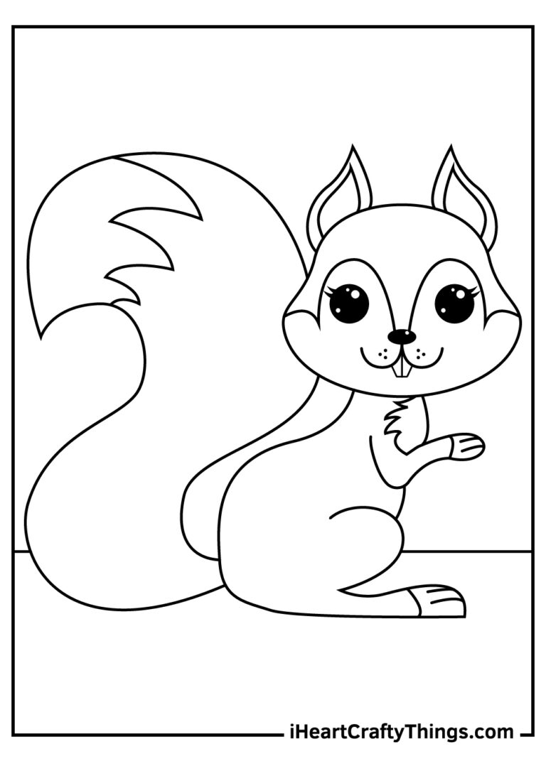 15 Squirrel Coloring Pages 100 Free Printables 