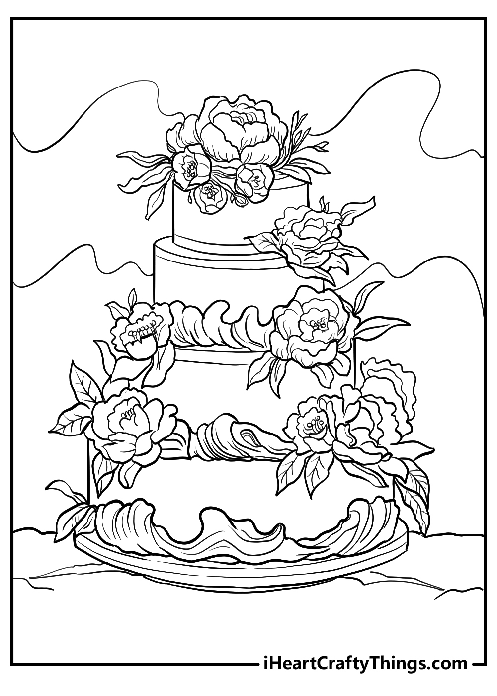 15 Wedding Coloring Pages 100 Free PDF Printables 