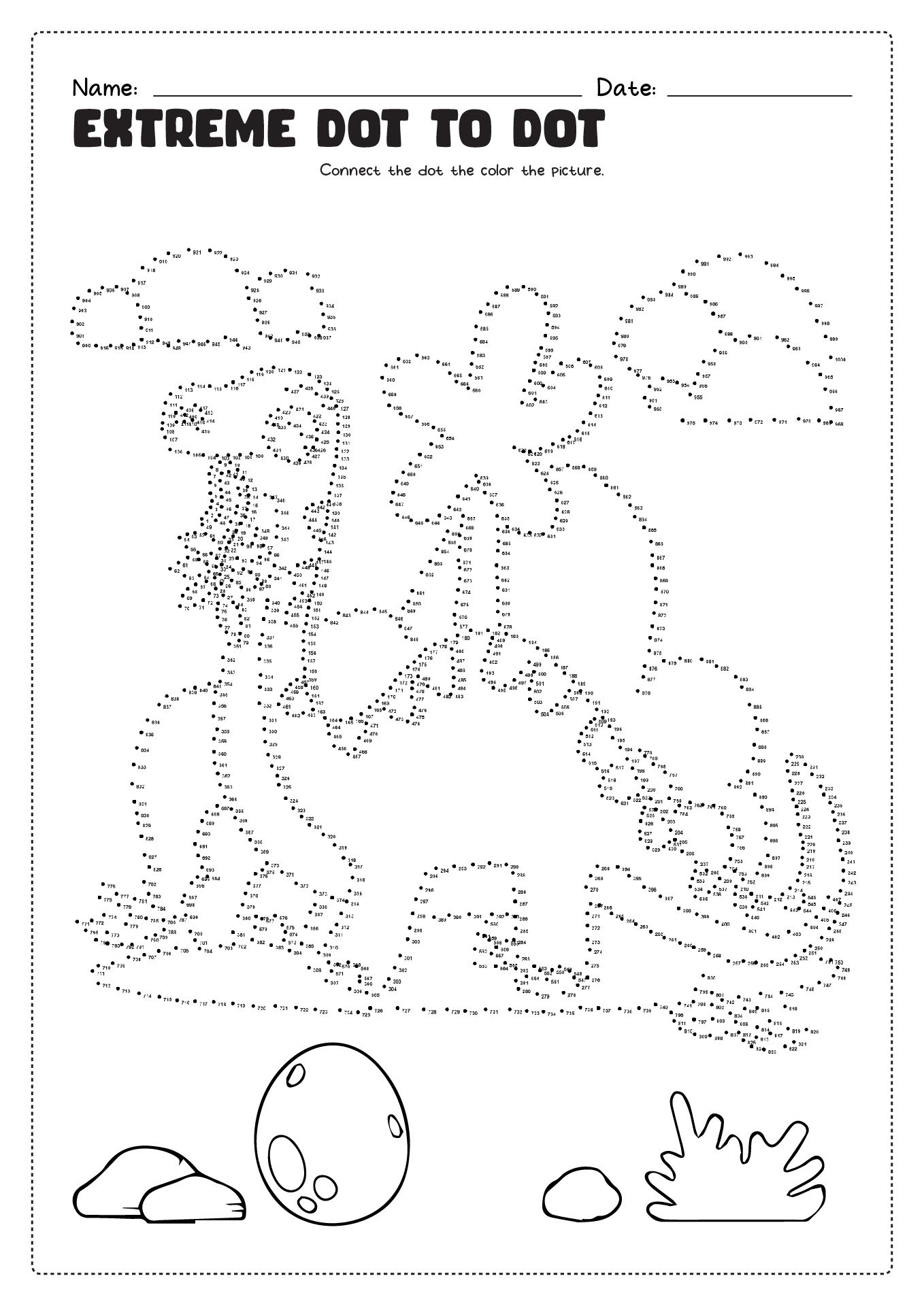 free dot to dot printables 1 1000 pdf