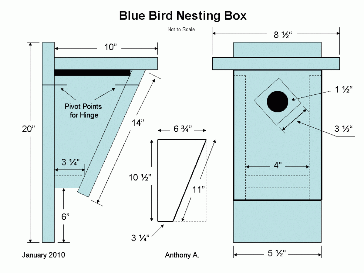 16 Ideas For Birdhouses Feeders And Nesting Box Plans And Designs HubPages