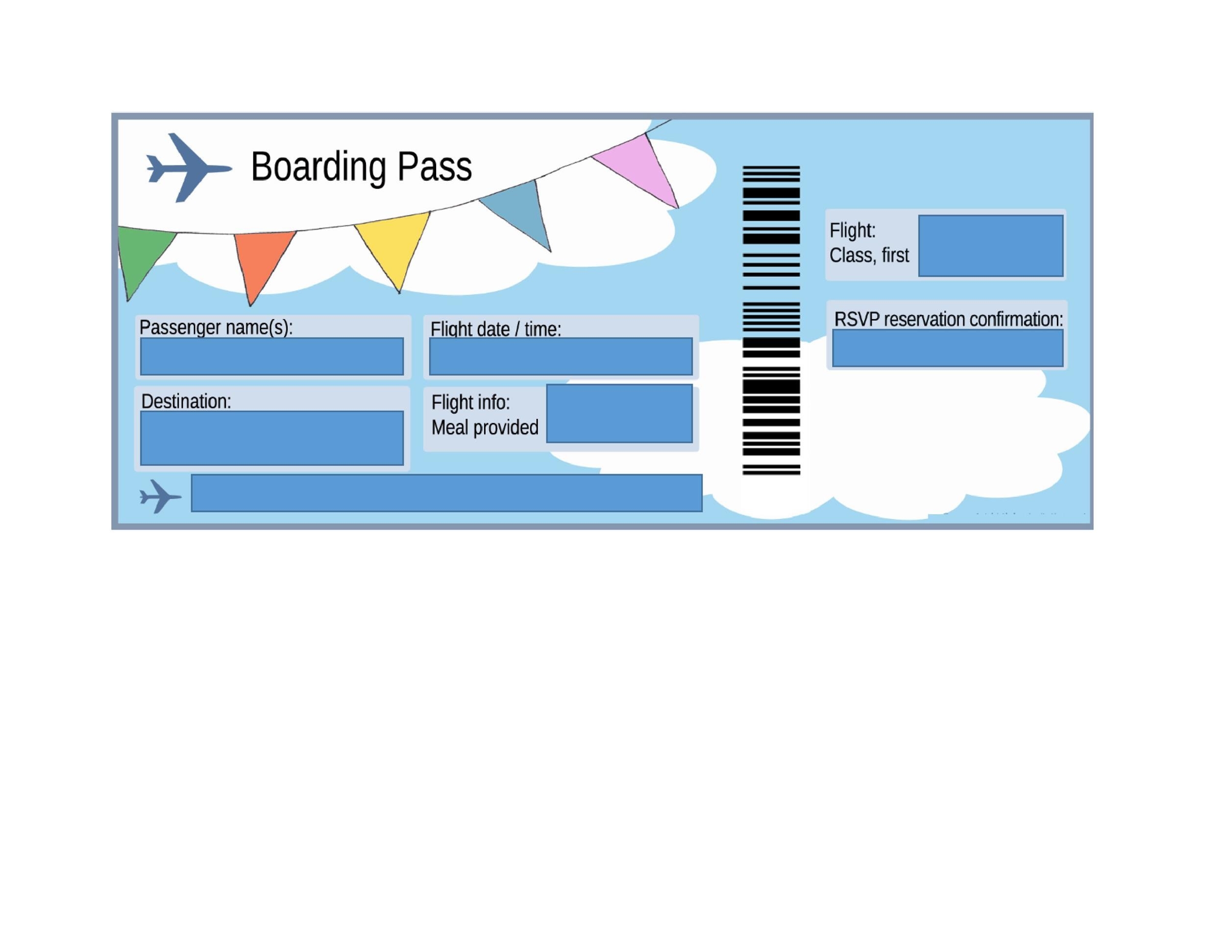 16 Real U0026 Fake Boarding Pass Templates 100 FREE TemplateLab