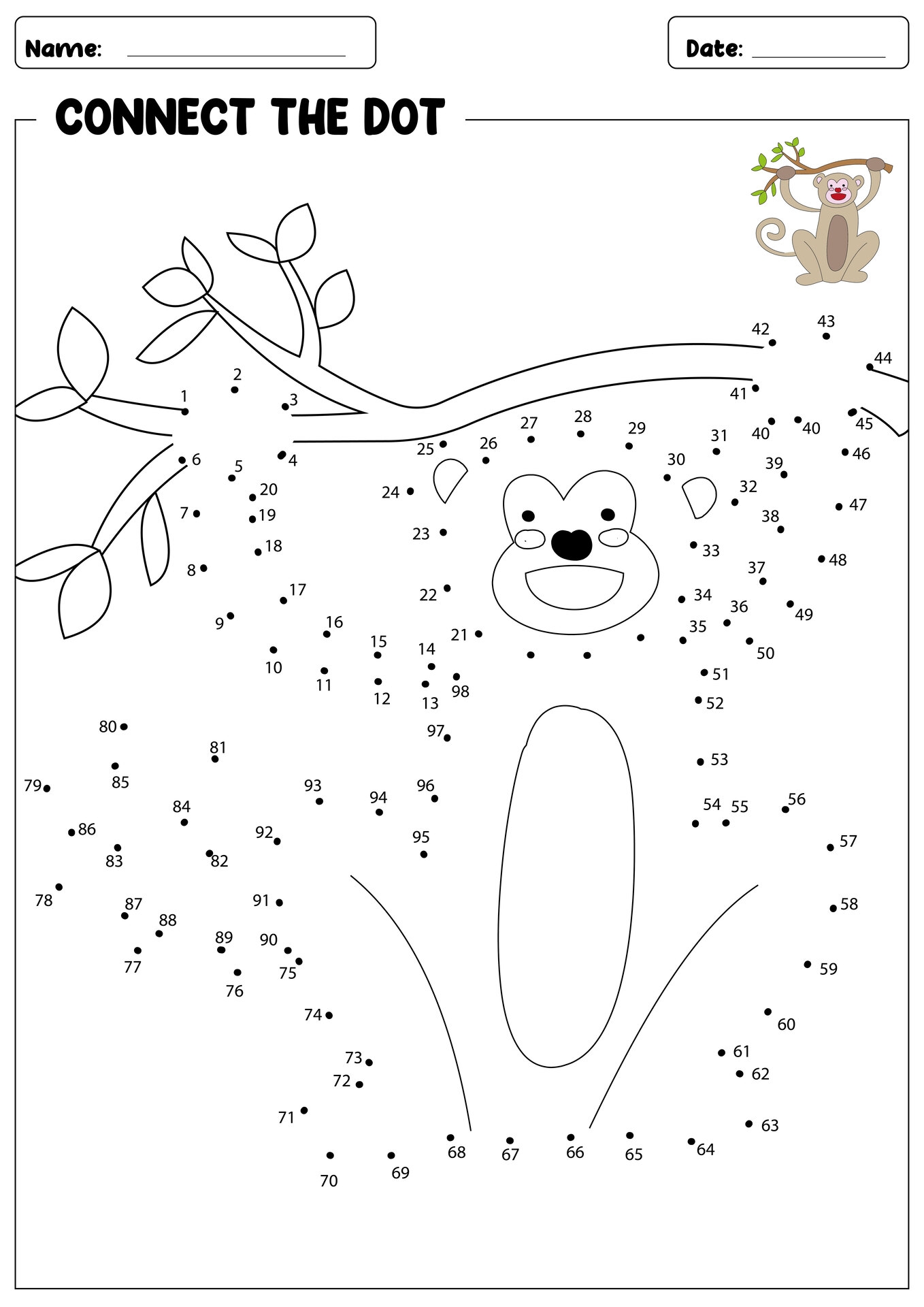 17 Advanced Dot To Dot Worksheets Free PDF At Worksheeto