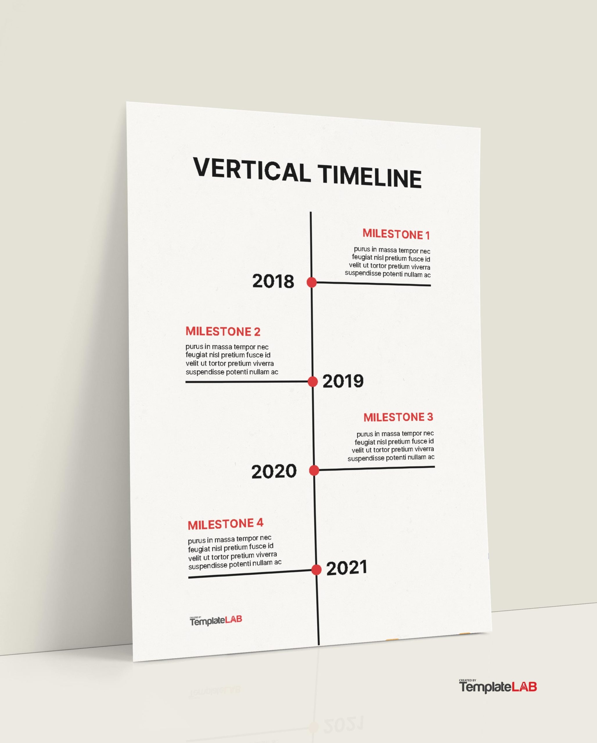 18 Free Timeline Templates Excel PowerPoint Word PSD 