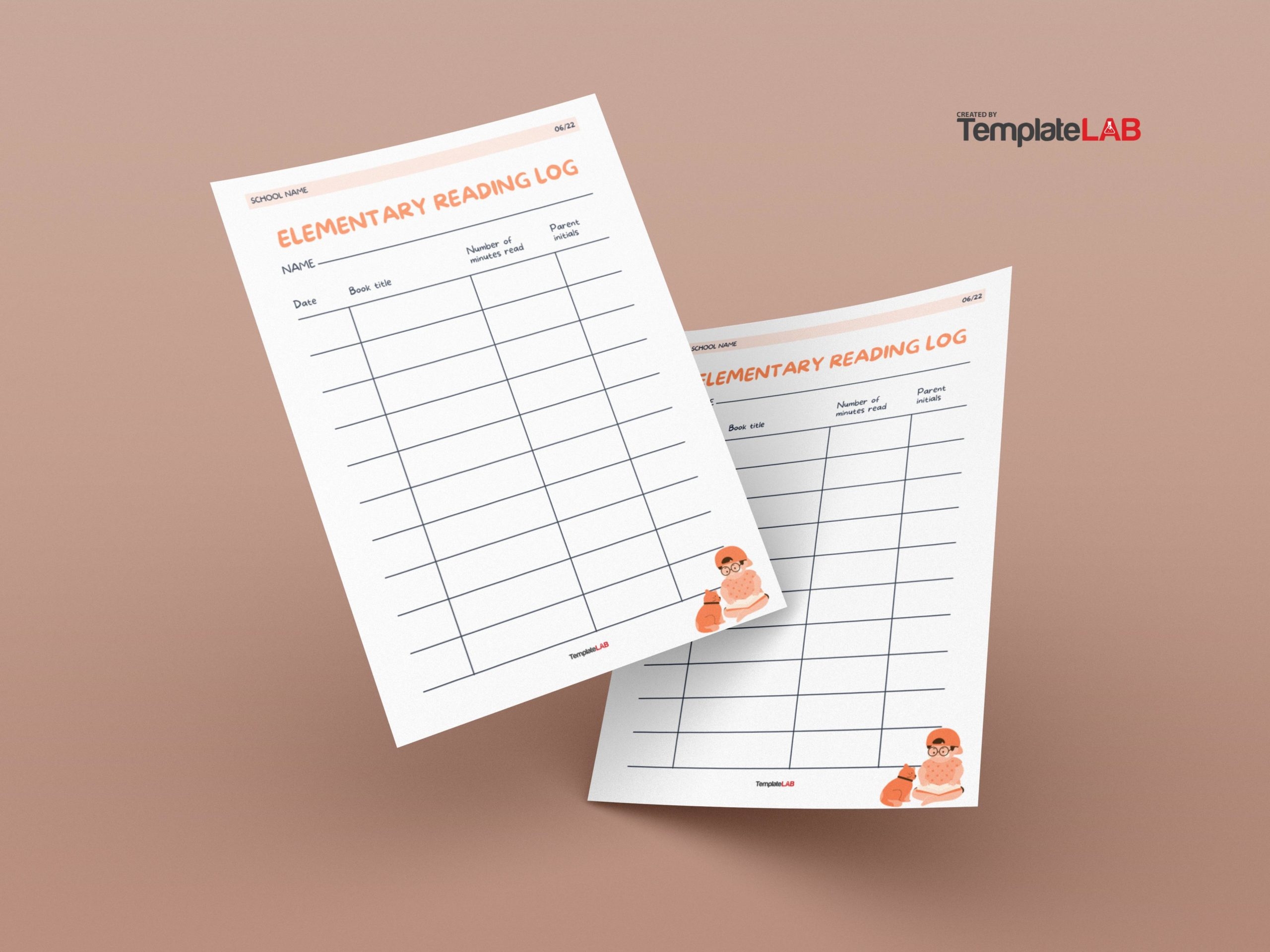 18 Printable Reading Log Templates For Kids U0026 Adults Free 