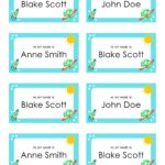 19 Editable Name Tag U0026 Name Badge Templates Free 