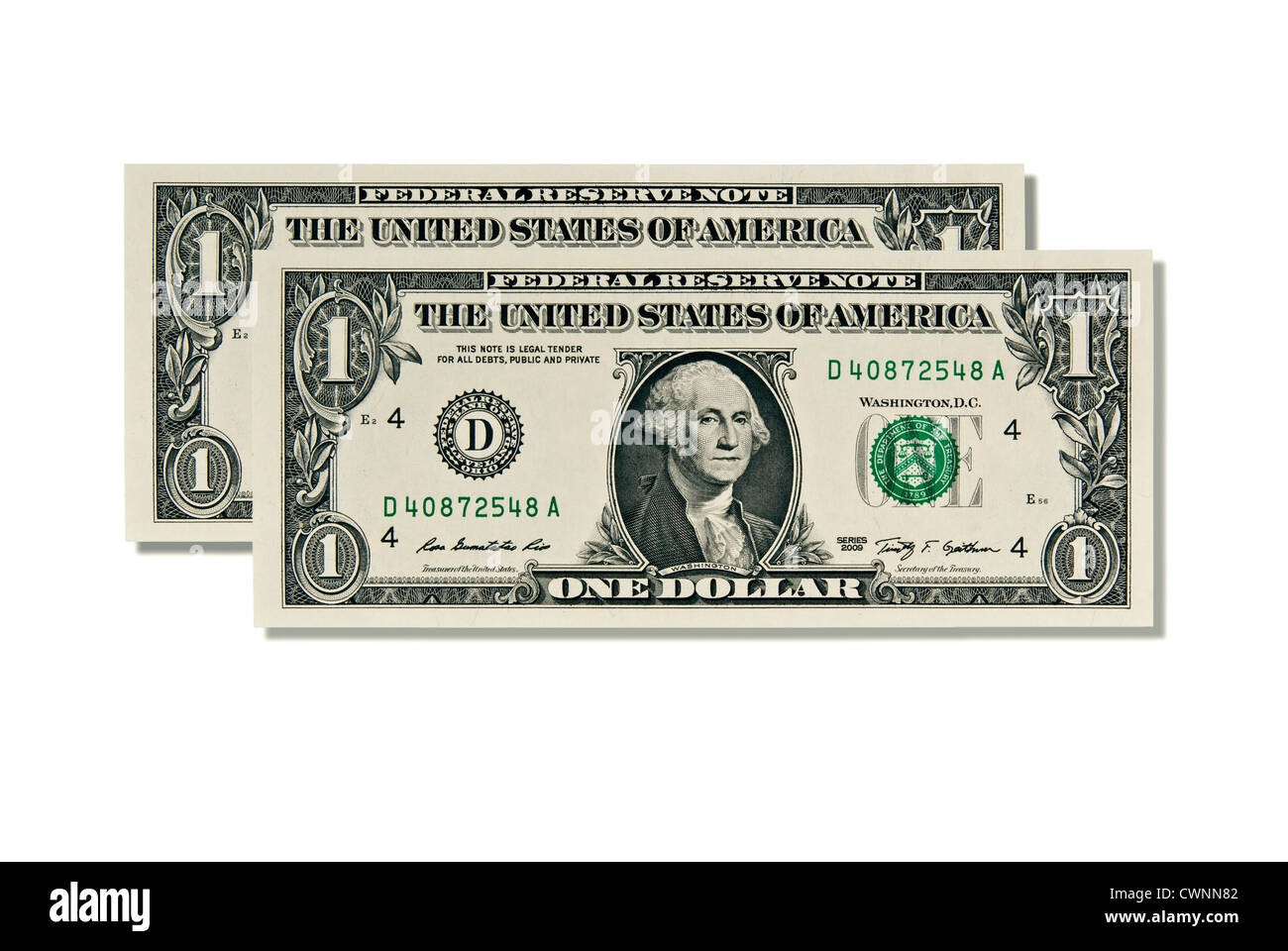 2 Dollar Bills Cut Out Stock Images U0026 Pictures Alamy