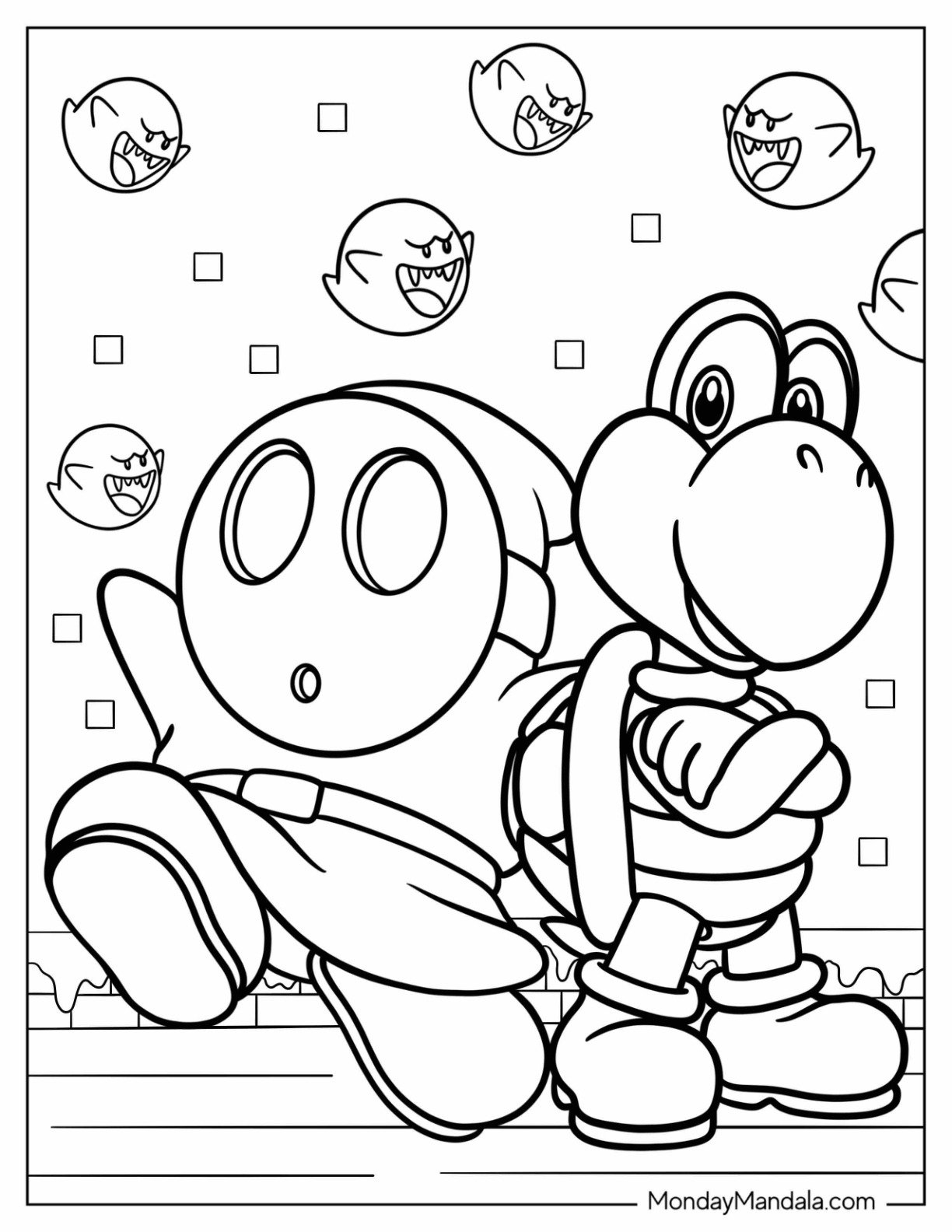 koopalings colouring pages printable