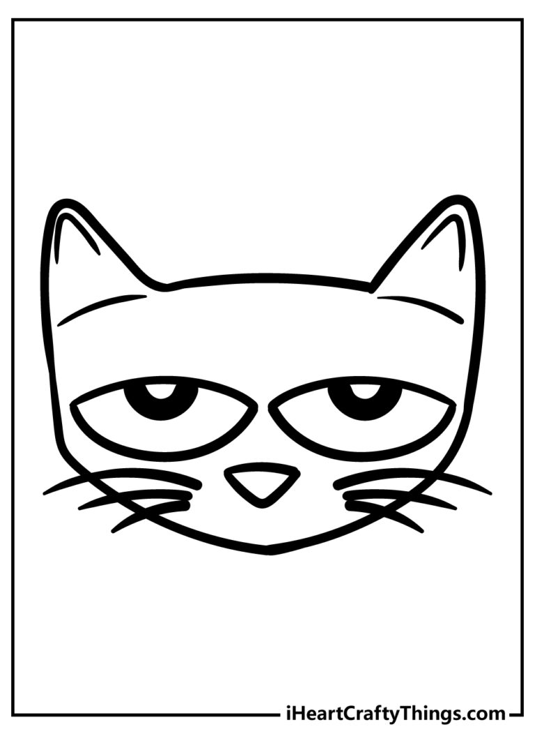 20 Pete The Cat Coloring Pages 100 Free Printables