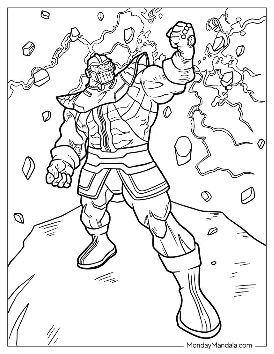 infinity gauntlet printable template