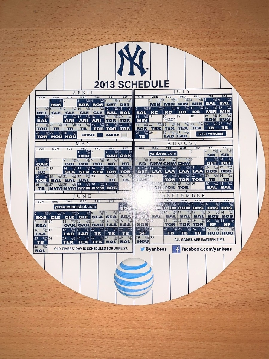 printable new york yankees schedule