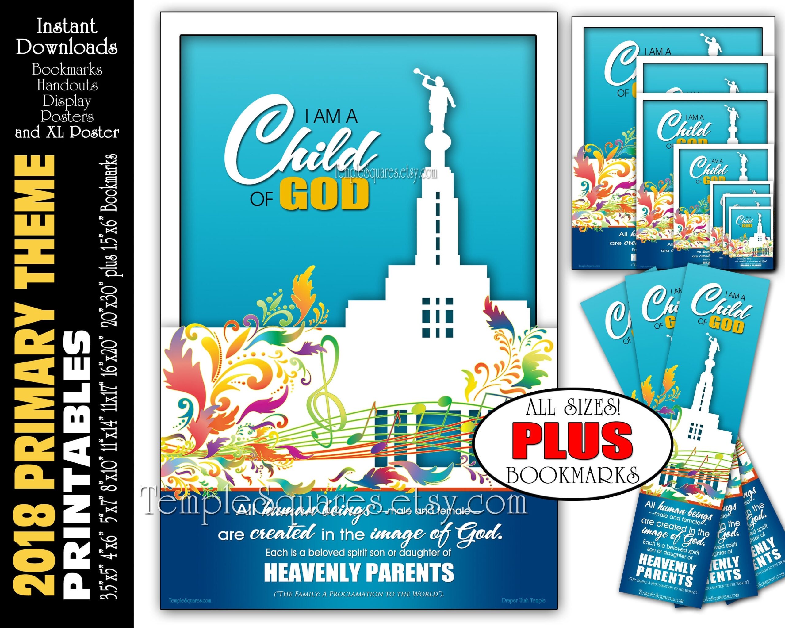 2018 primary theme printables