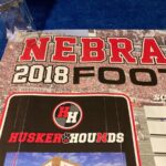 2018 Nebraska Football Schedule Poster 