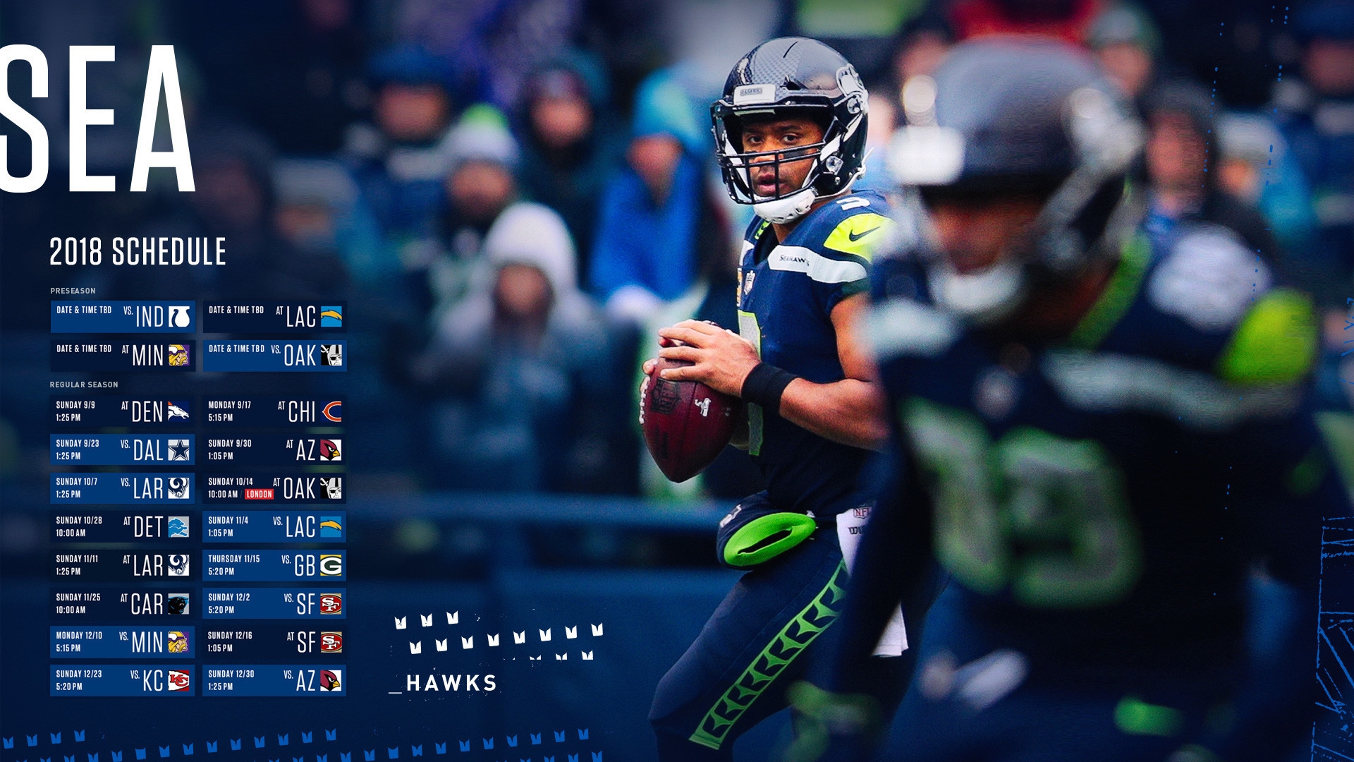 2018 Seattle Seahawks Wallpaper 84 Images 