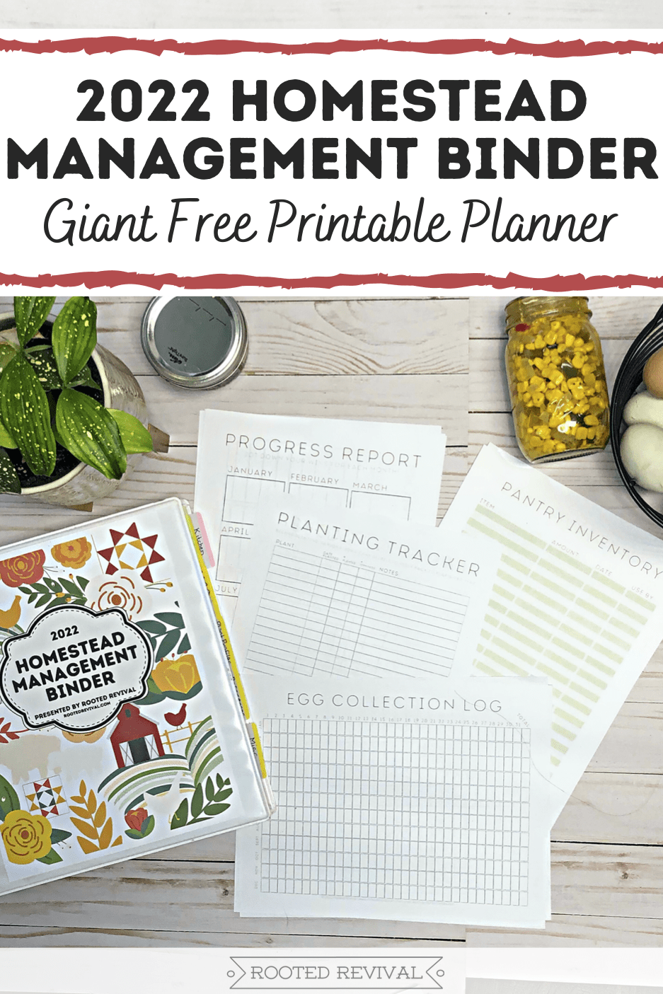 2022 Homestead Management Binder The Ultimate Free Homestead 