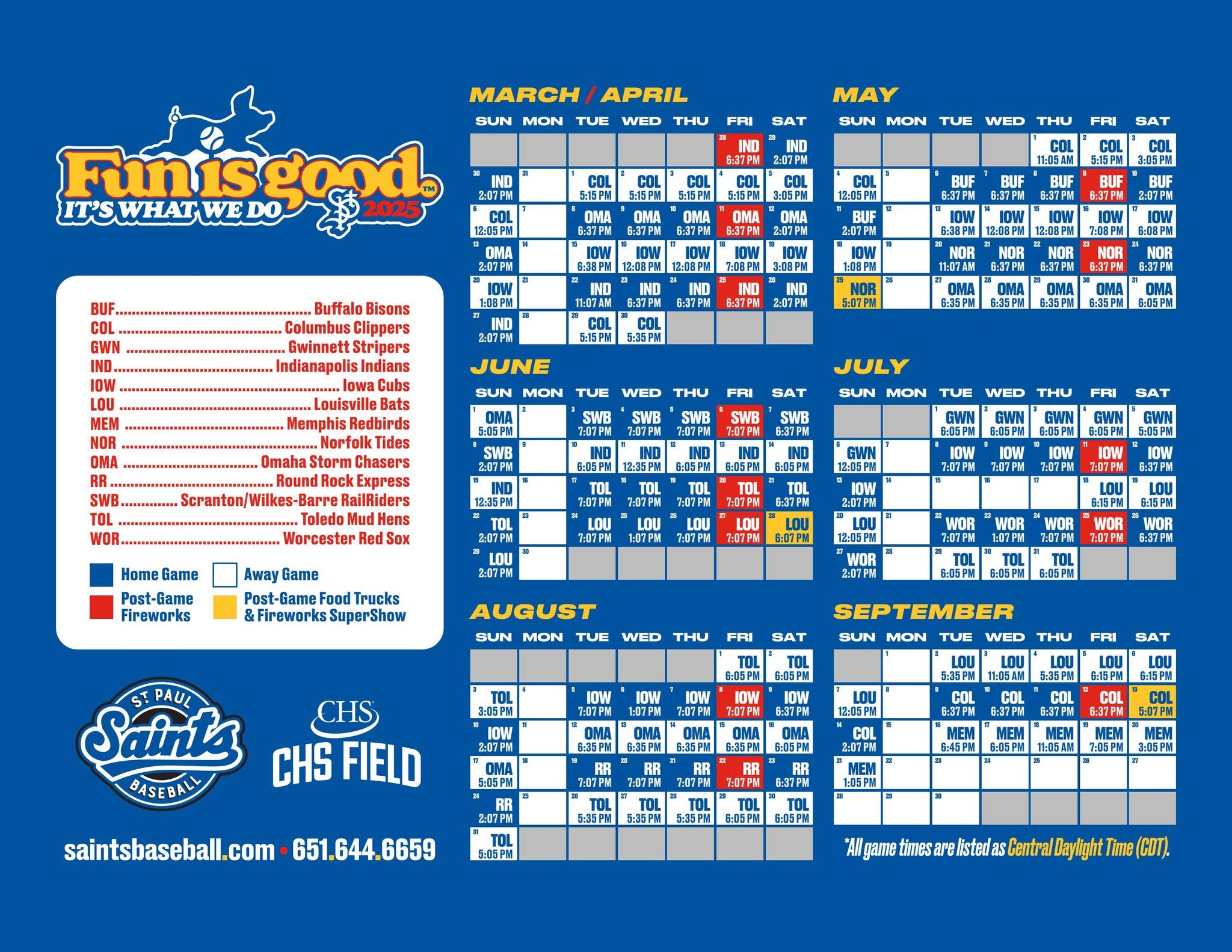 2025 Printable Schedule By Stpaulsaints Issuu