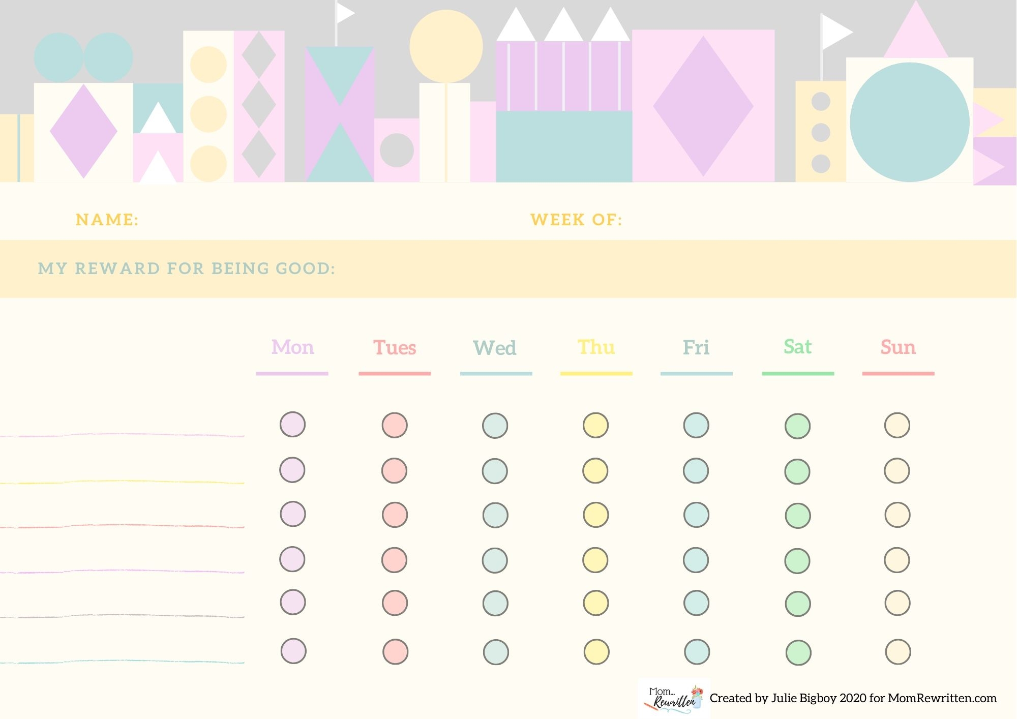21 Effective Behavior Charts For Kids Free Printables 