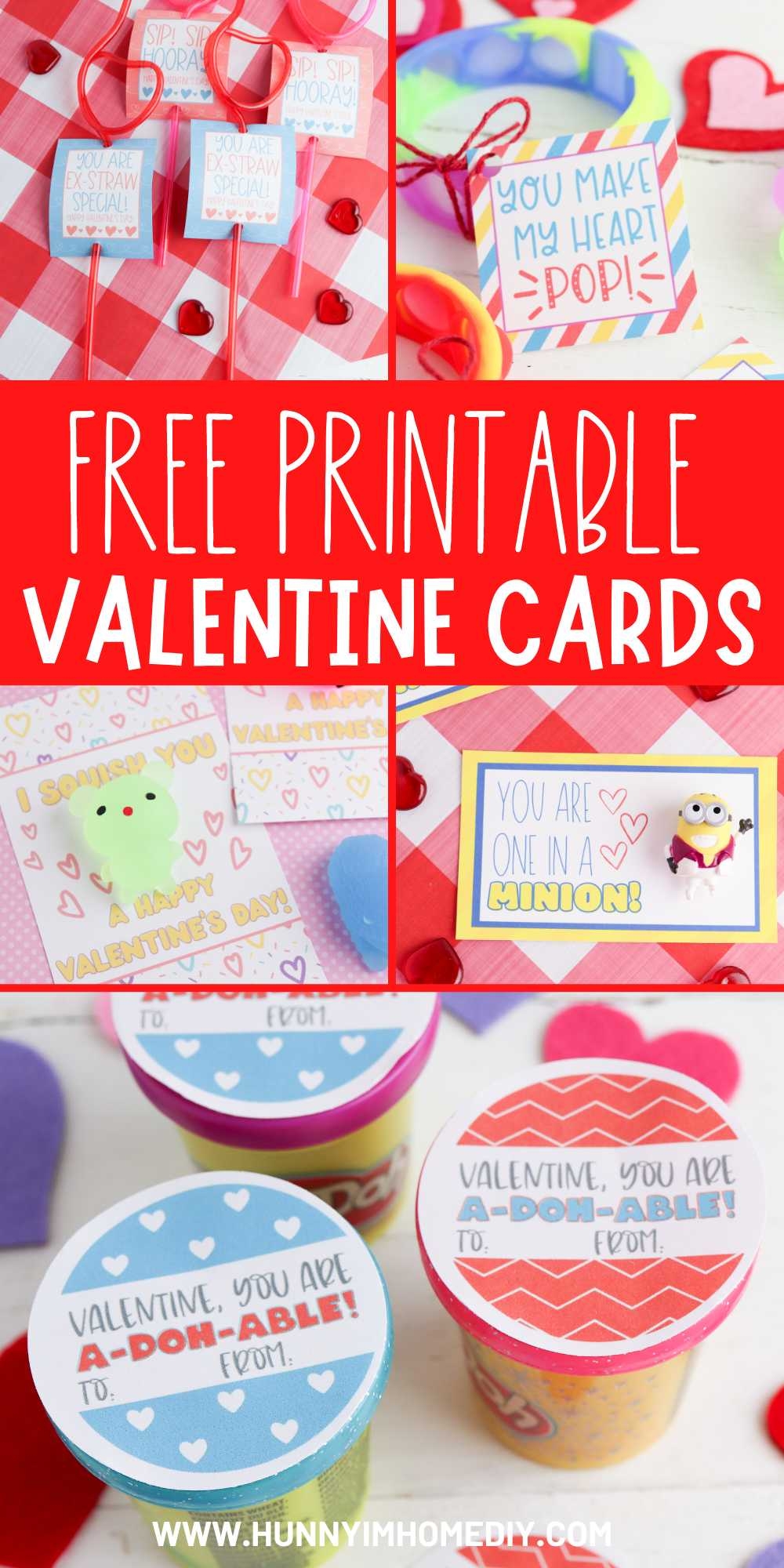 21 Free Printable Valentines Cards For Kids 