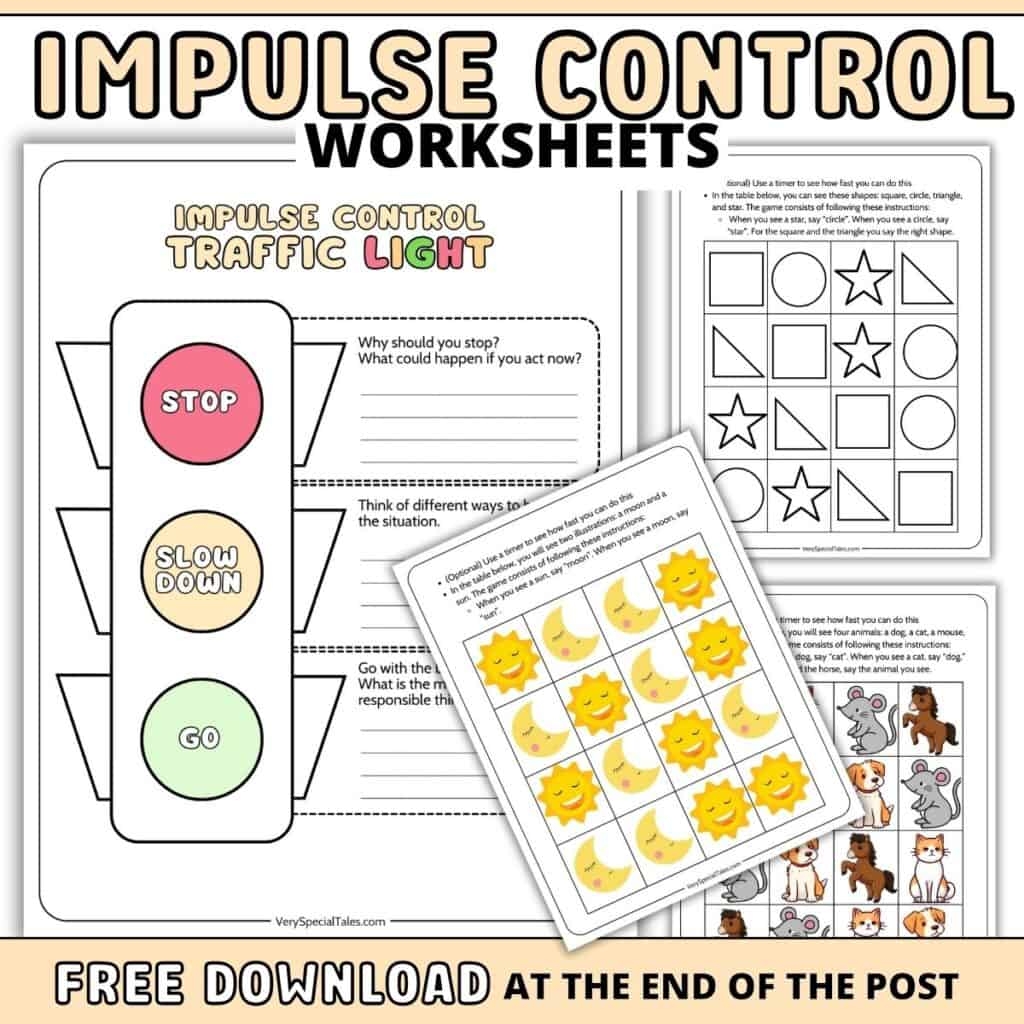 21 Impulse Control Activities For Kids PDF Fun Games 