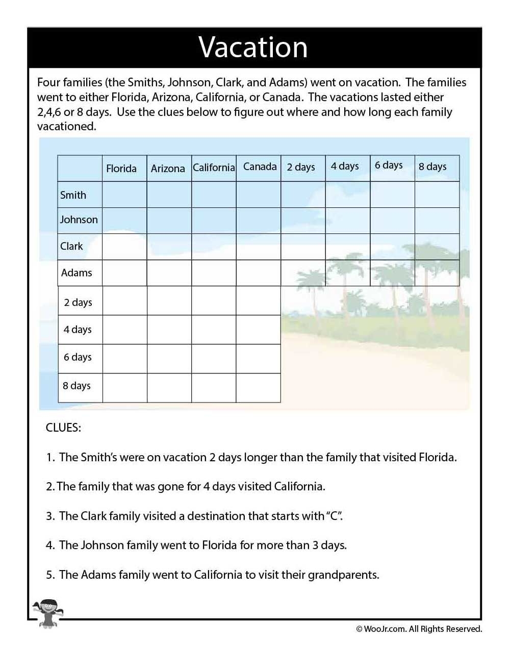 printable logic puzzles for kids