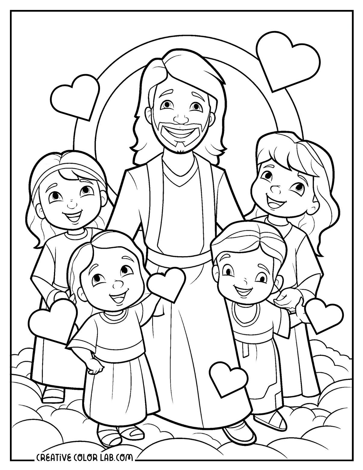 printable coloring pages for church