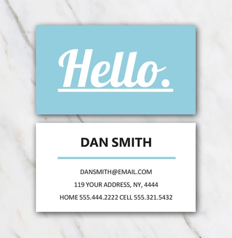 25 Free Microsoft Word Business Card Templates Printable Ready 2025 