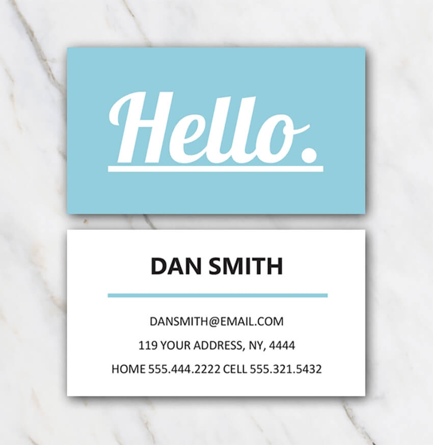 25 Free Microsoft Word Business Card Templates Printable Ready 2025 