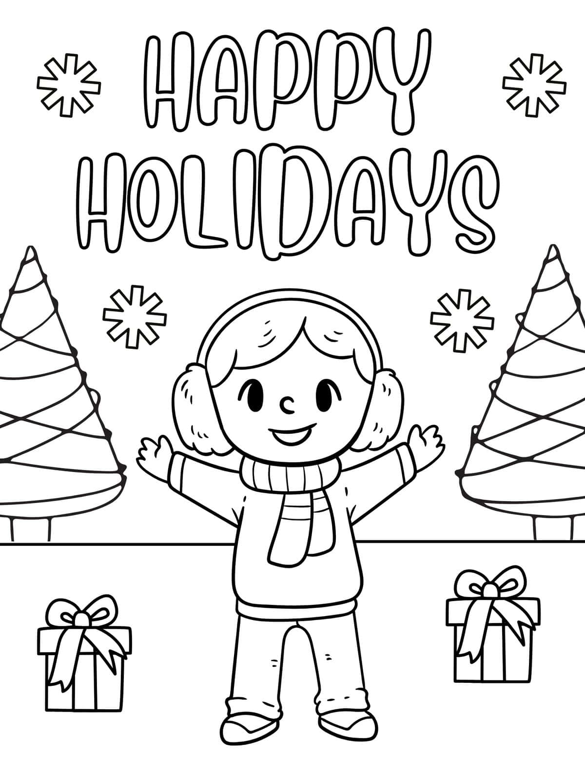 25 Free Winter Coloring Pages For Kids Prudent Penny Pincher