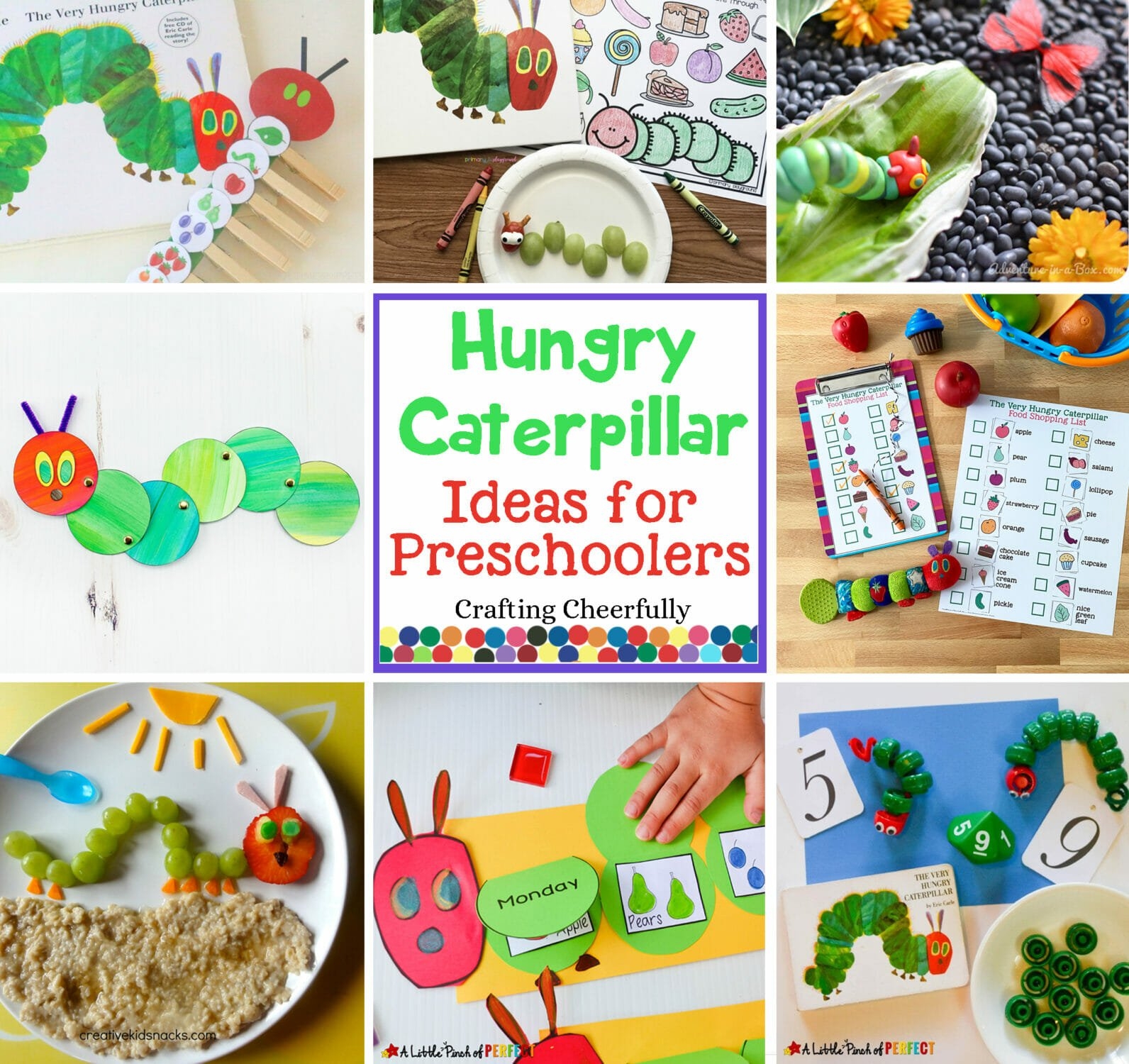 25 Hungry Caterpillar Ideas For Preschoolers Crafting Cheerfully