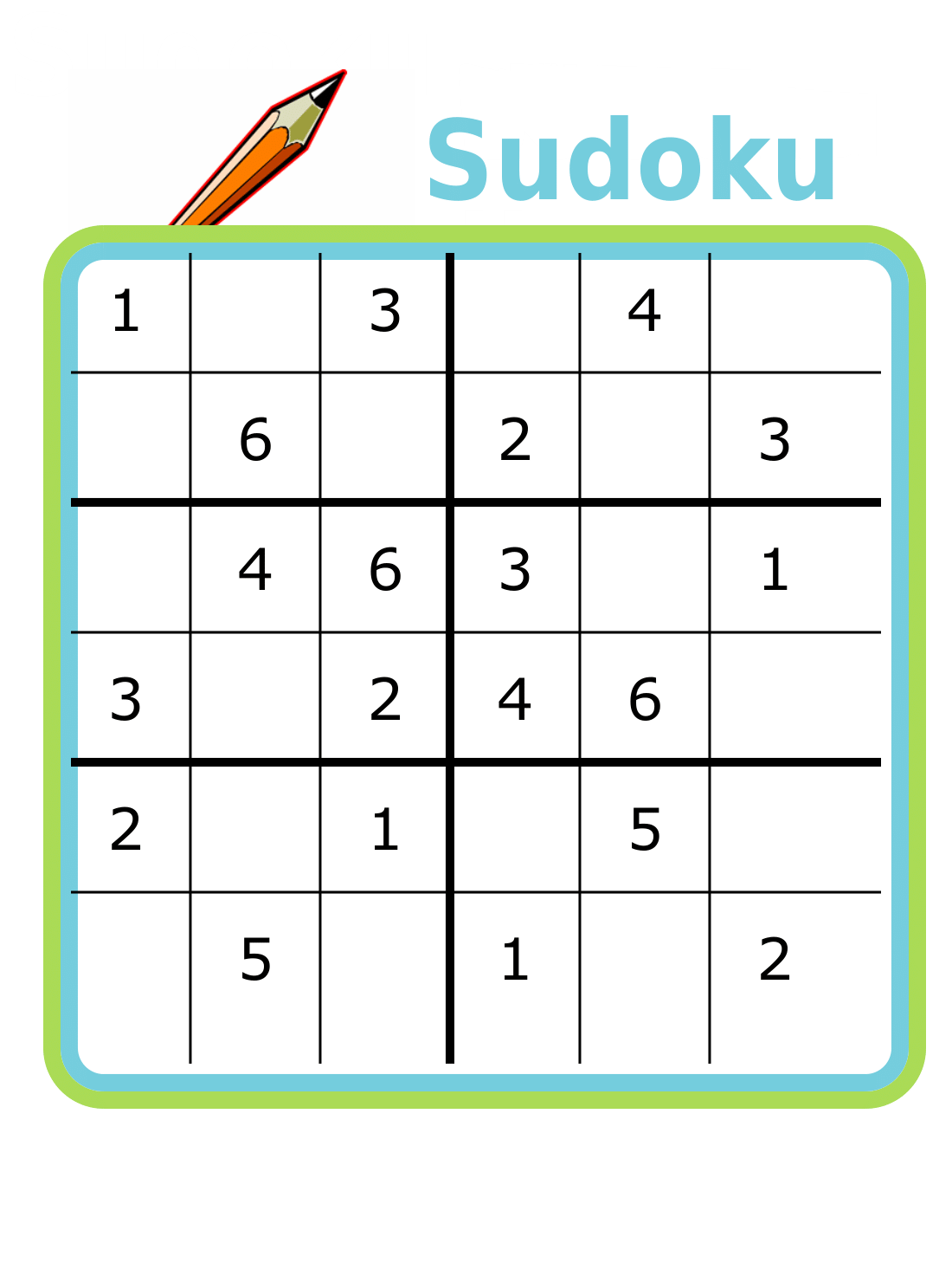 printable sudoku for kids
