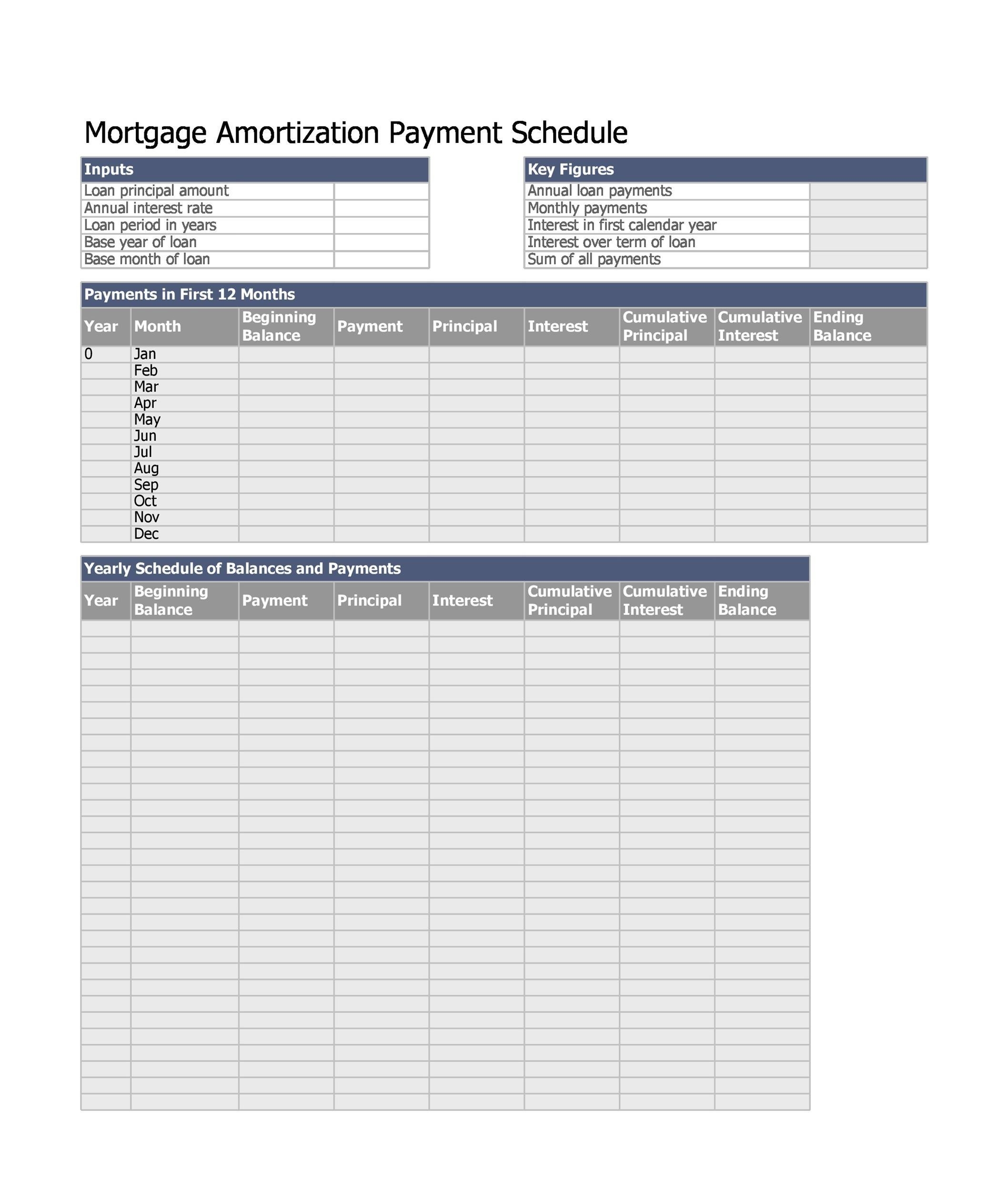 28 Tables To Calculate Loan Amortization Schedule Excel 28 Tables To Calculate Loan Amortization Schedule Excel