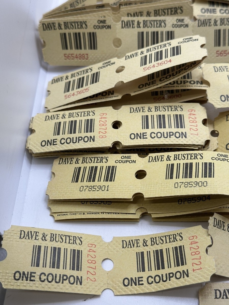 dave and busters printable coupons