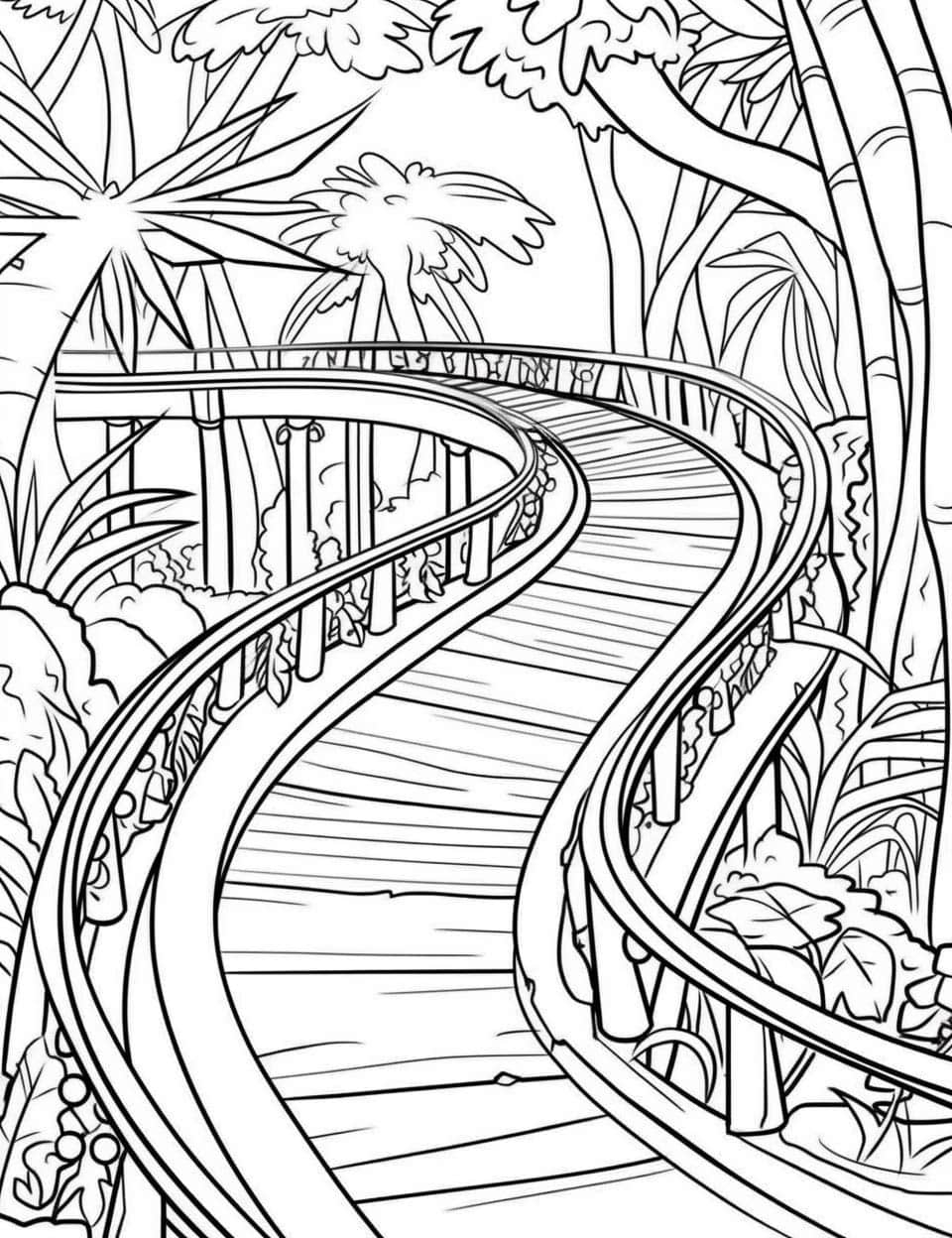 29 Scenic Landscape Coloring Pages Our Mindful Life
