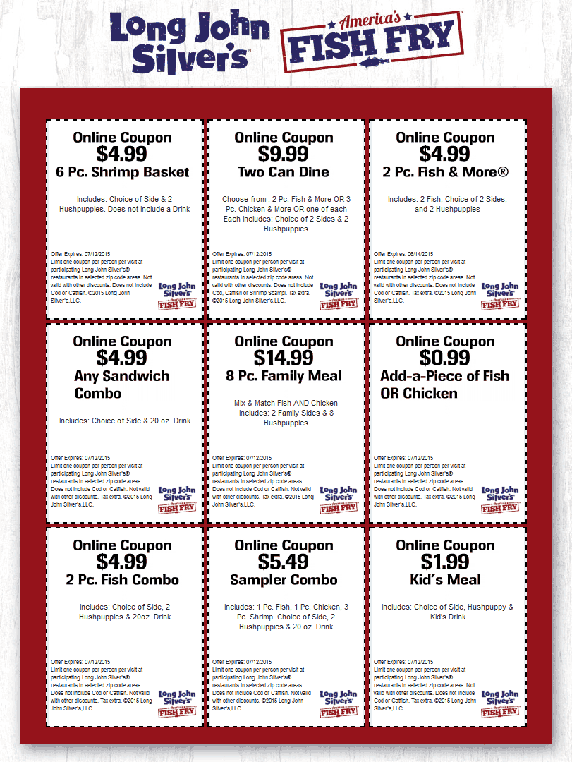 2pc Fish Meal Or 6pc Shrimp Basket Just 5 U0026 More At Long John Silvers Long John Silvers August 2025 Coupons Promo Codes U0026 Deals 2pc Fish Meal Or 6pc Shrimp Basket Just 5 U0026 More At Long John Silvers Long John Silvers August 2025 Coupons Promo Codes U0026 Deals