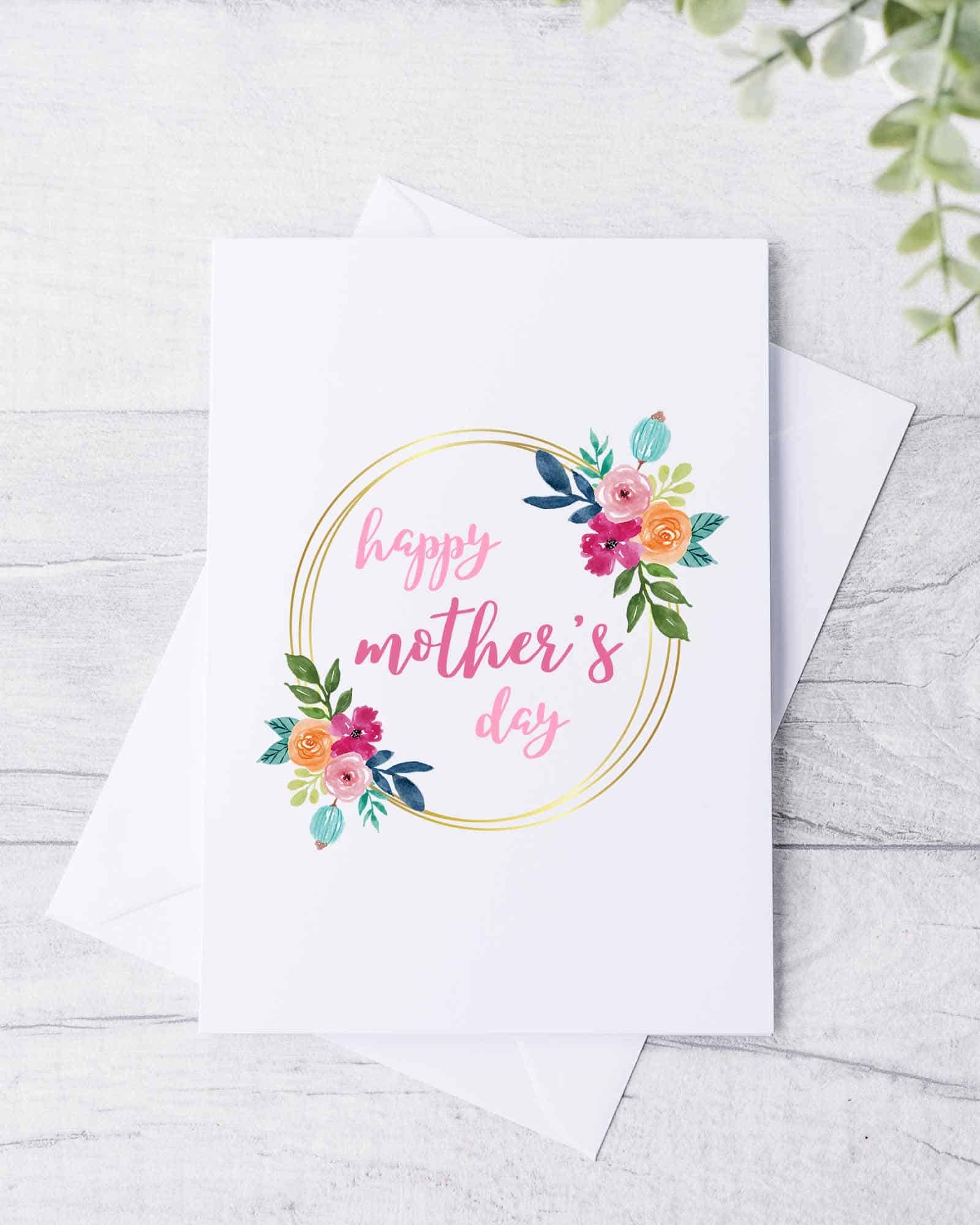 happy mothers day cards printable free