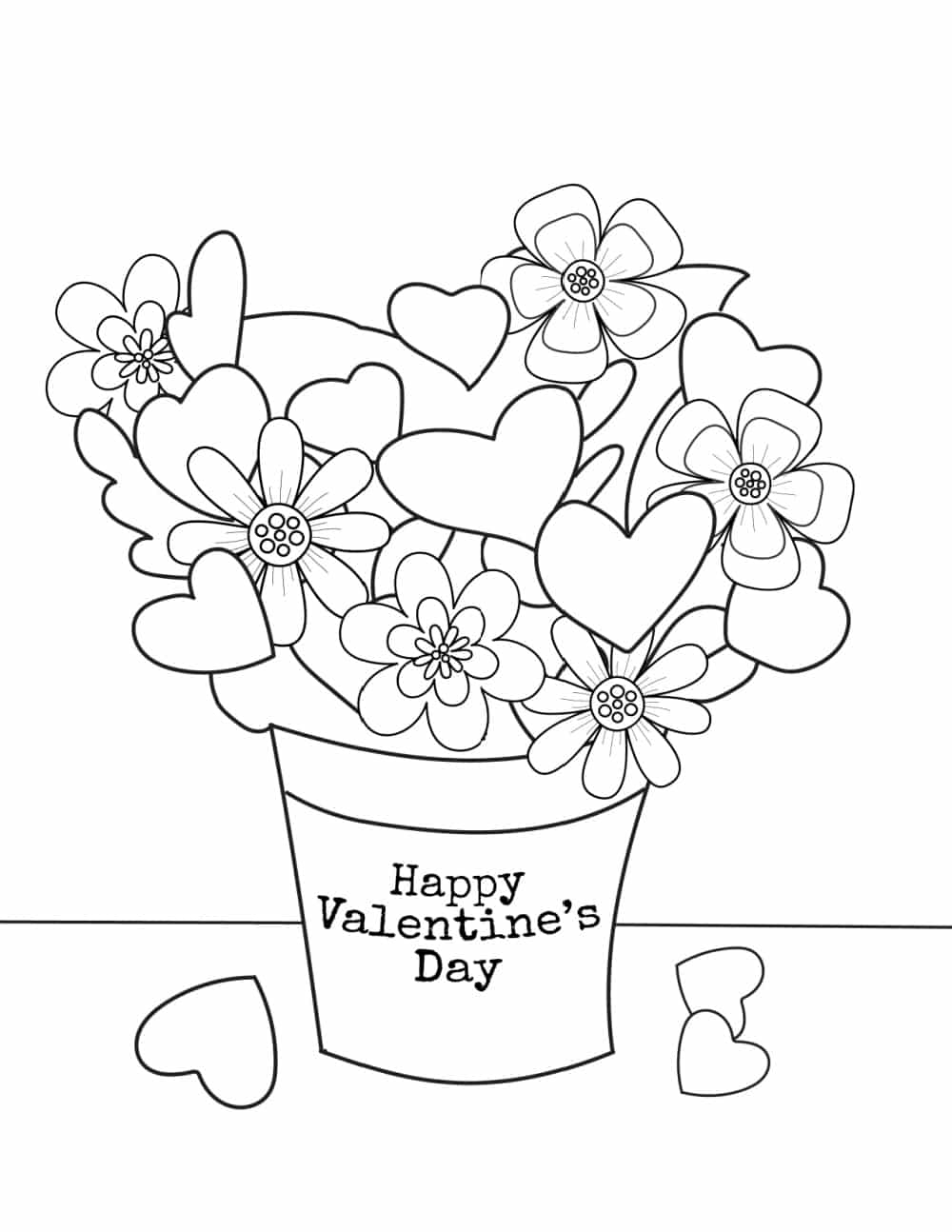 3 Free Printable Valentine s Day Coloring Pages Freebie Finding Mom