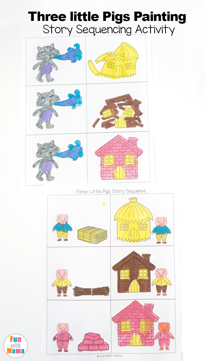 story sequencing pictures printables