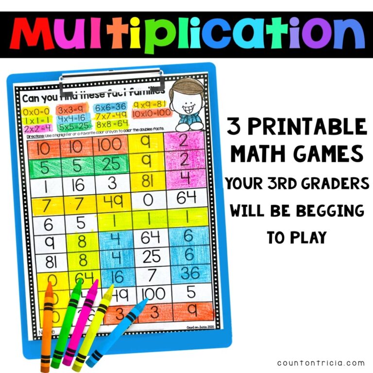 3 Printable Math Games Your 3rd Graders Will Be Begging To Play 