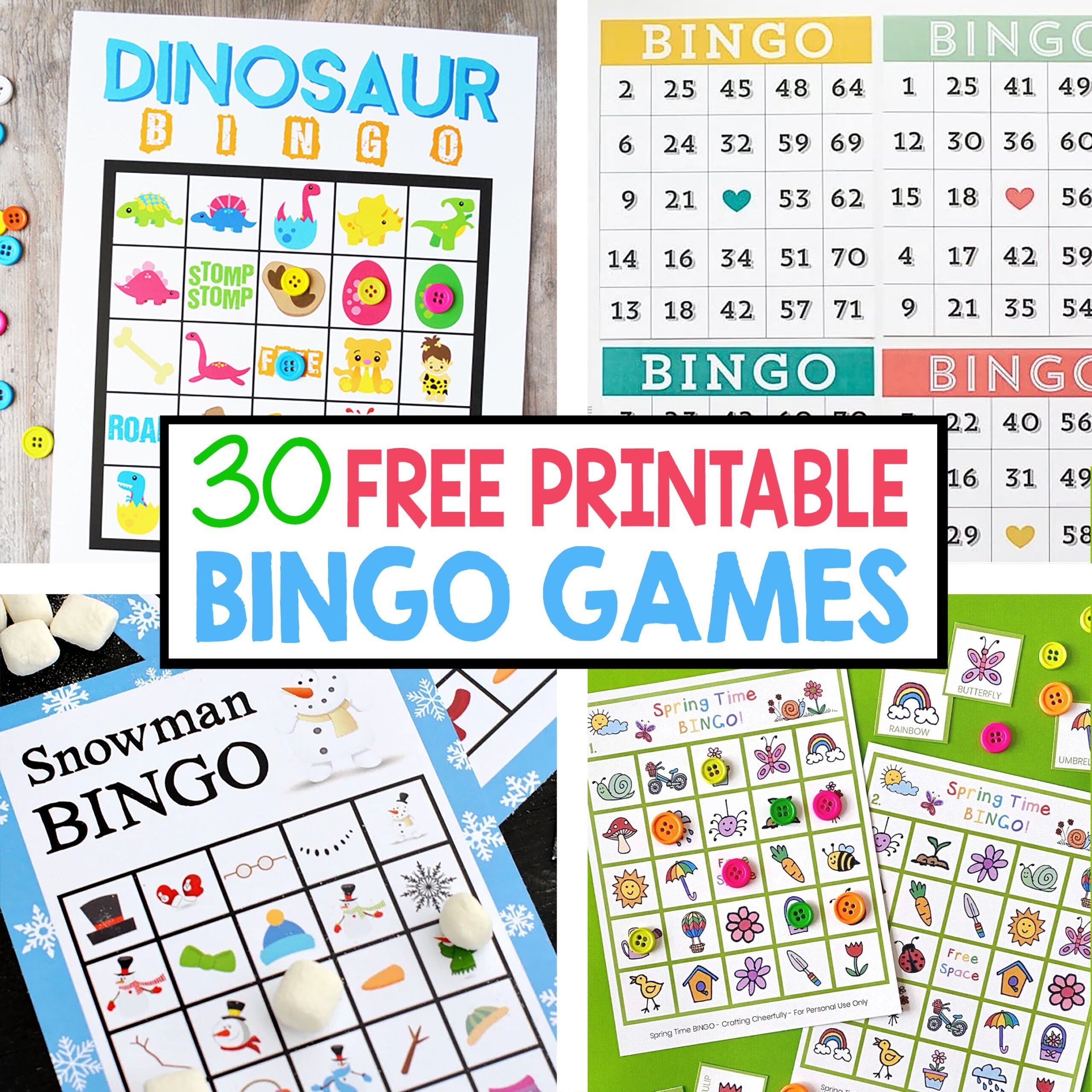 30 Free Printable Bingo Games Crafting Cheerfully 30 Free Printable Bingo Games Crafting Cheerfully