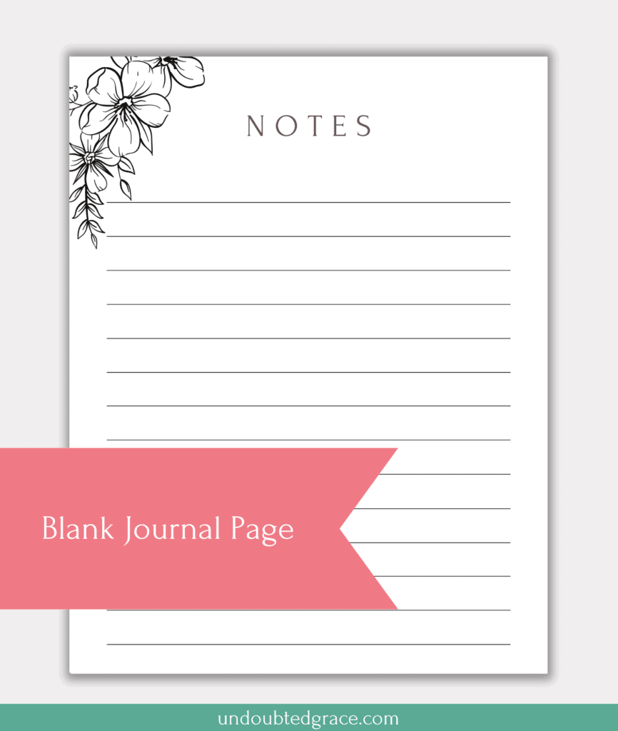 30 GORGEOUS PRINTABLE JOURNAL PAGES FOR PLANNERS AND BULLET 